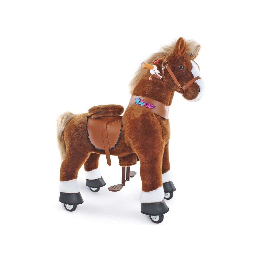 PonyCycle® Ride On Brown Pony Ages 4-8