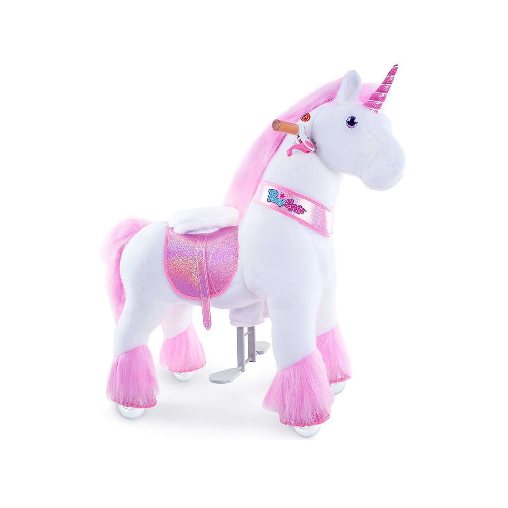 PonyCycle® Ride On Pink Unicorn Ages 4-8